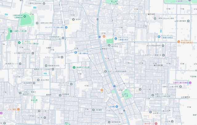 29(土)30(日)現地説明会！◆八尾市福万寺町南　全2邸の地図