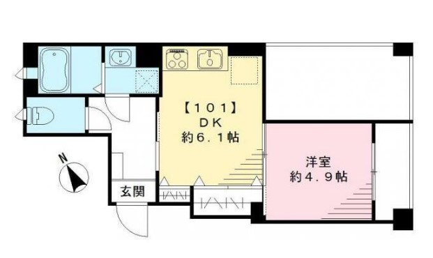 ラシーネ荻窪の間取り