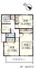 【仲介手数料無料】入間市下藤沢２４期　全５棟　１号棟　新築住宅は西武ハウジングの間取り