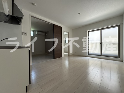 Ace Garden Heights Iの内装|明るい室内です