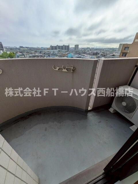 ジョイフル船橋のバルコニー