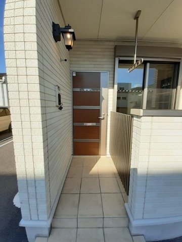 クラール郷東　Ｂのエントランス|清潔なエントランスです