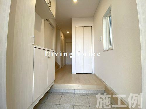【仲介手数料０円】秦野市東田原　新築一戸建ての玄関|秦野市東田原　新築一戸建て
