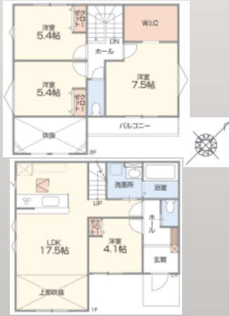 新座市新堀1期　全6棟　4号棟