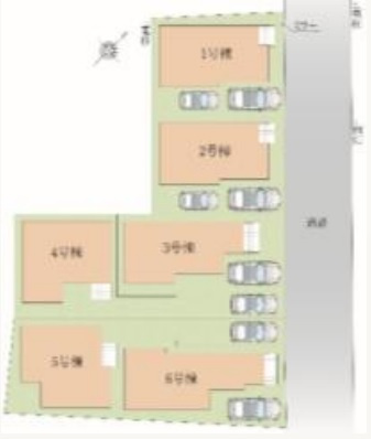 新座市新堀1期　全6棟　4号棟