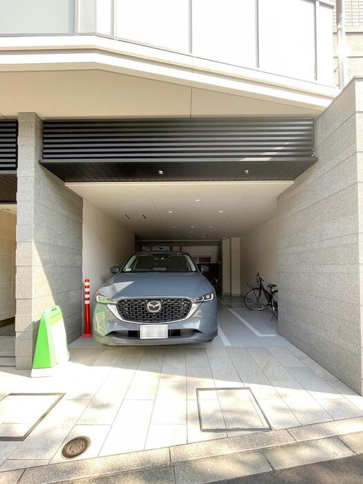 Aoiレジデンス早稲田の駐車場