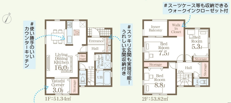 うるま市前原（全10棟）1234569号棟の間取り|4号棟　3280万円