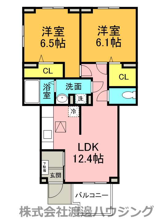 Yシャトレーヌの間取り