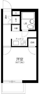 【間取り】 | パラシオン椎名町 | 間取りです。