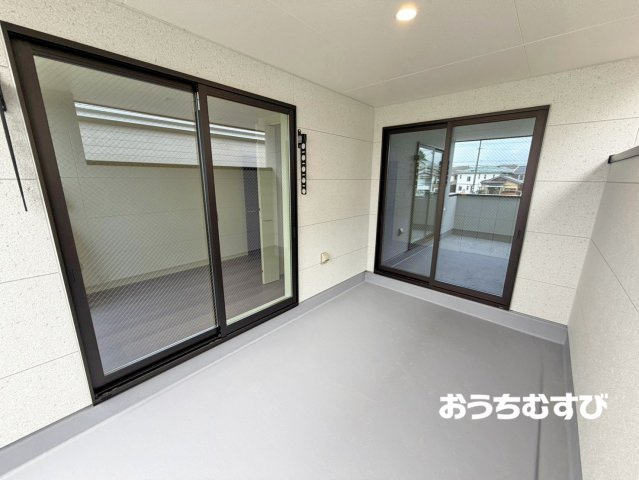 春日井市柏井町7丁目(全4棟)のバルコニー