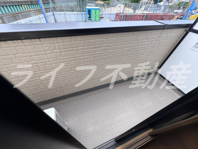 フジパレス中道のバルコニー|バルコニー付きです