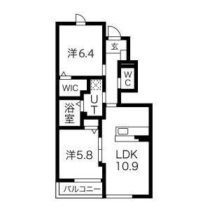 ヴェルモアA棟の間取り