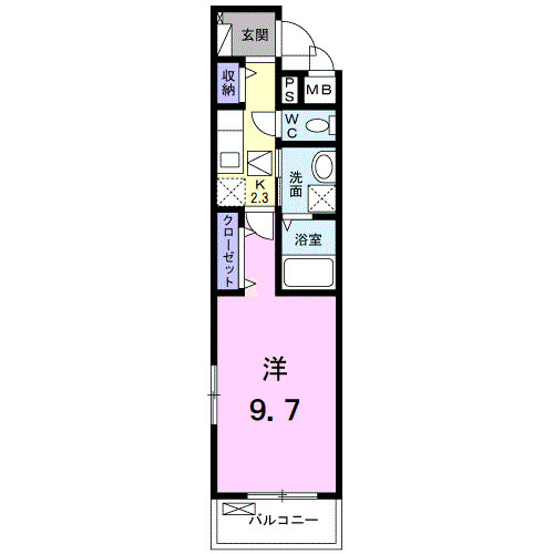 ウィステリア　Ｃ　　刈谷市近郊の賃貸はクラスホーム刈谷店の間取り