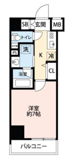 【間取り】 | プレール・ドゥーク押上Ⅱ | 間取りです。