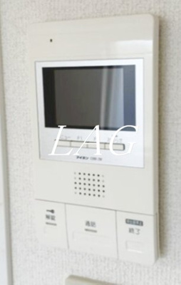 【セキュリティ】 | b'CASA東日暮里 | モニター付きインターホンになります。