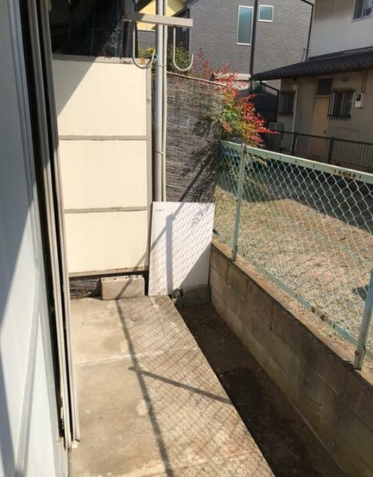 パインオークのバルコニー