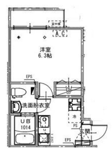 ＫＥＩＡＩ　ＲＥＳＩＤＥＮＣＥ　青井の間取り