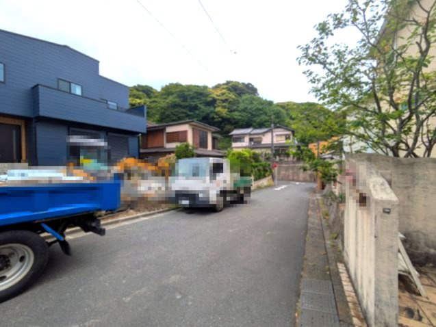 海まで徒歩14分！ ゆとりある住空間　の前面道路含む現地写真|前面道路