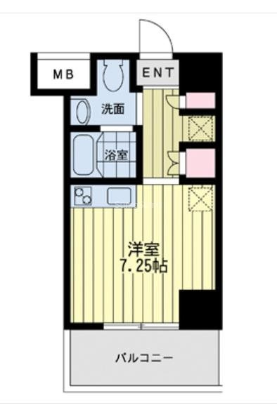 ルネ日本橋アネーロの間取り