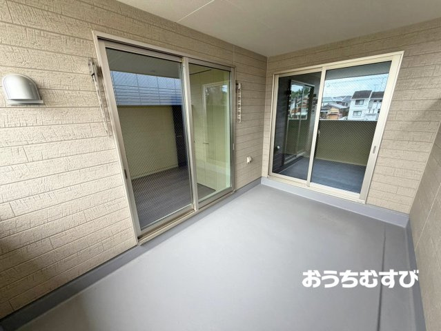 春日井市柏井町7丁目(全4棟)のバルコニー