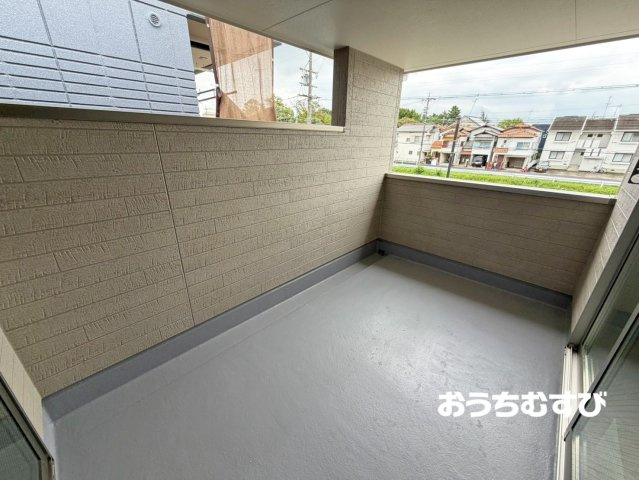 春日井市柏井町7丁目(全4棟)のバルコニー