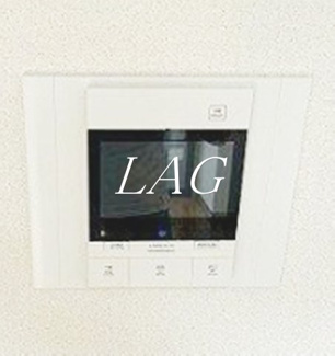 【セキュリティ】 | グリフィン横浜・セントラルステージ | モニター付きインターホンです。