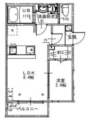 ＫＥＩＡＩ　ＲＥＳＩＤＥＮＣＥ　せんげん台Ⅶの間取り