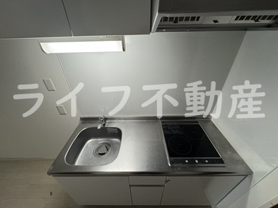 F asecia 近大前のキッチン|お料理しやすいキッチンです