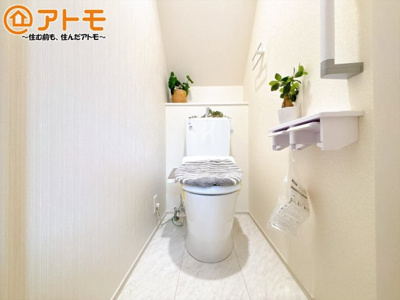 【トイレ】 | 沼津市小林台　新築一戸建て　全1棟 | 清潔感のあるトイレです！