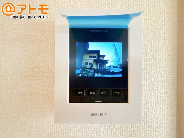 【セキュリティ】 | 沼津市小林台　新築一戸建て　全1棟 | TVモニター付きインターホンは防犯性に優れています！