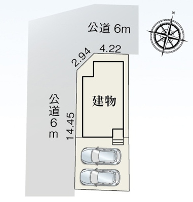 【区画図】 | 沼津市小林台　新築一戸建て　全1棟