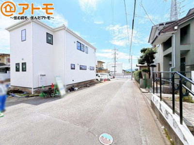 【前面道路含む現地写真】 | 沼津市小林台　新築一戸建て　全1棟