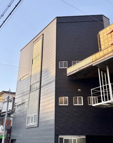 長居商店街角店舗