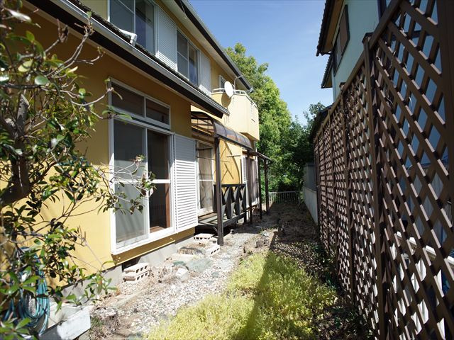 比企郡小川町東小川中古戸建の庭