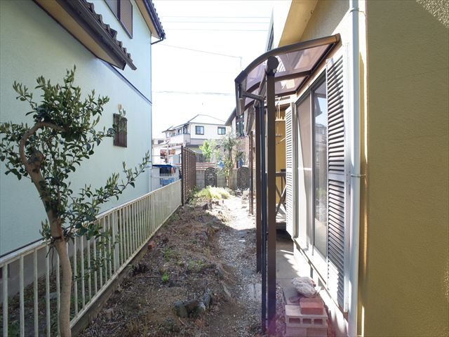 比企郡小川町東小川中古戸建の庭