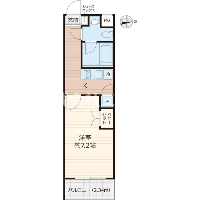 Ｂｅｖｅｒｌｙ　Ｈｏｍｅｓ　赤塚公園Ⅱの間取り