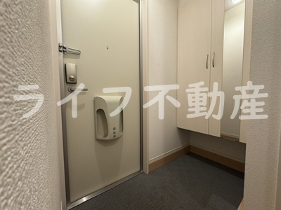 サニーコート俊徳の玄関|シンプルで使いやすい玄関です