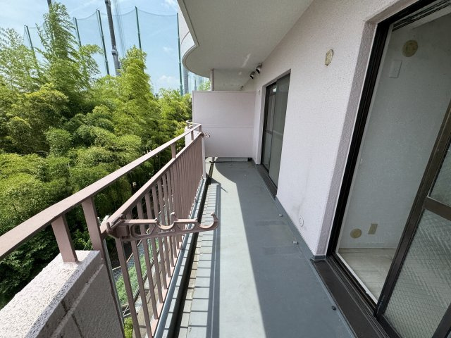 新千里ハイツこうじのバルコニー
