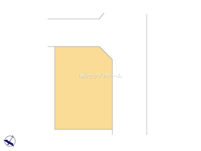越谷市千間台西30期　新築一戸建ての区画図