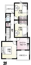 【仲介手数料無料】所沢市小手指南４丁目　２号棟　新築住宅なら西武ハウジングの間取り