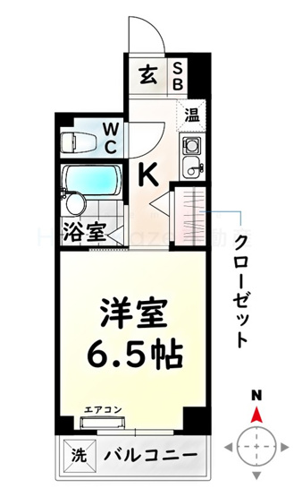 【間取り】 | ブレインズ瑞穂【名古屋市賃貸・エレベーター】