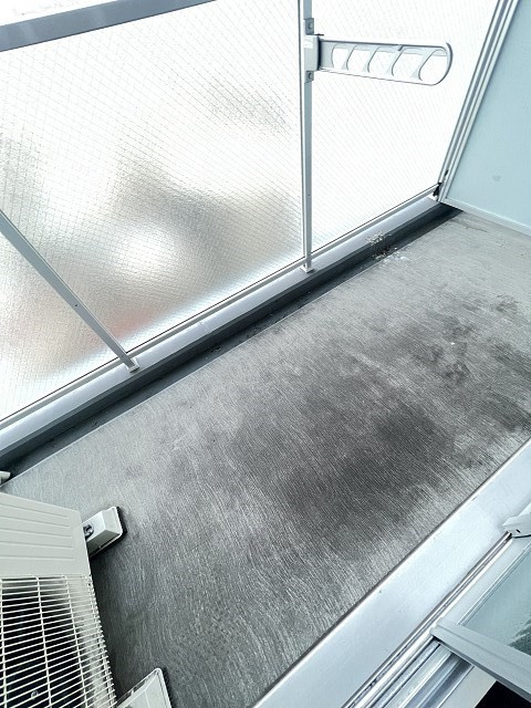 アール大阪リュクスのバルコニー|広々としたバルコニーです