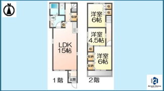 【間取り】 | タウンハウス辻町