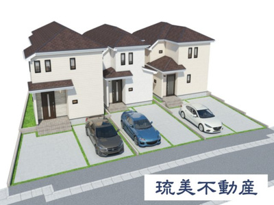 【区画図】 | 読谷村大木（全3棟） | 区画図♪　