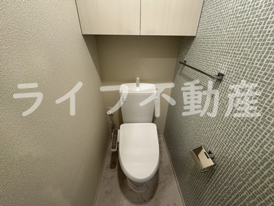 アークグレイス源氏ケ丘のトイレ|落ち着いた色調のトイレです