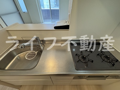 アークグレイス源氏ケ丘のキッチン|お料理しやすいキッチンです