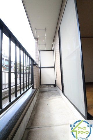 パークハイツのバルコニー