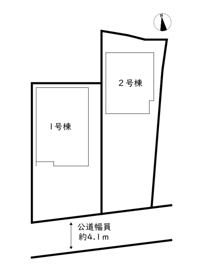 【区画図】 | 姫路市広畑区才2期／全2棟