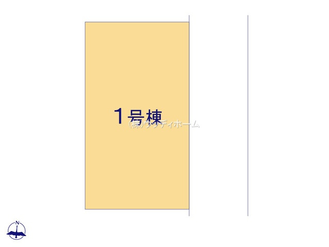 春日部市備後西2丁目2期　新築一戸建ての区画図