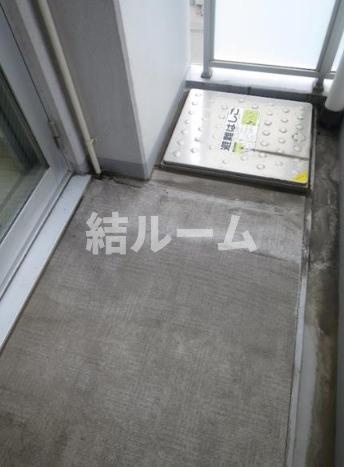 北区滝野川７丁目の賃貸マンションのバルコニー